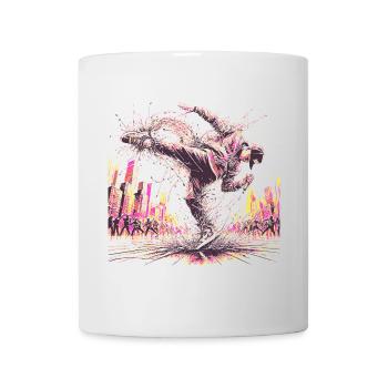 BREAKDANCE - Tasse - Weiß - Vorne