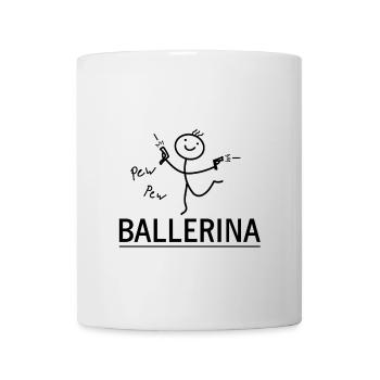 Ballerina - Tasse - Weiß - Vorne