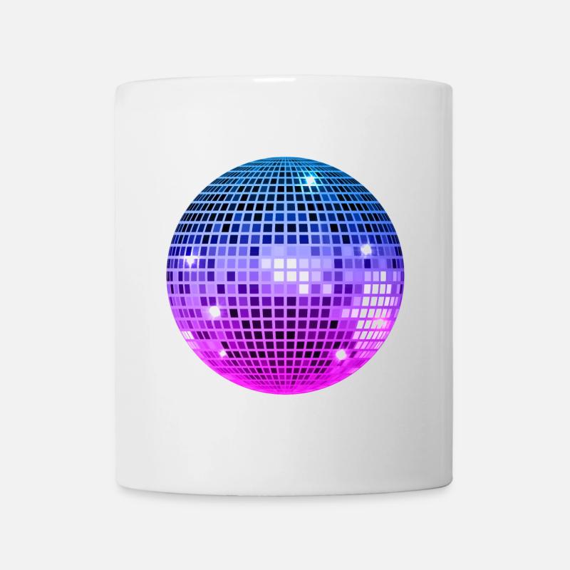 Premium Trendy Disco Ball - Mug - white