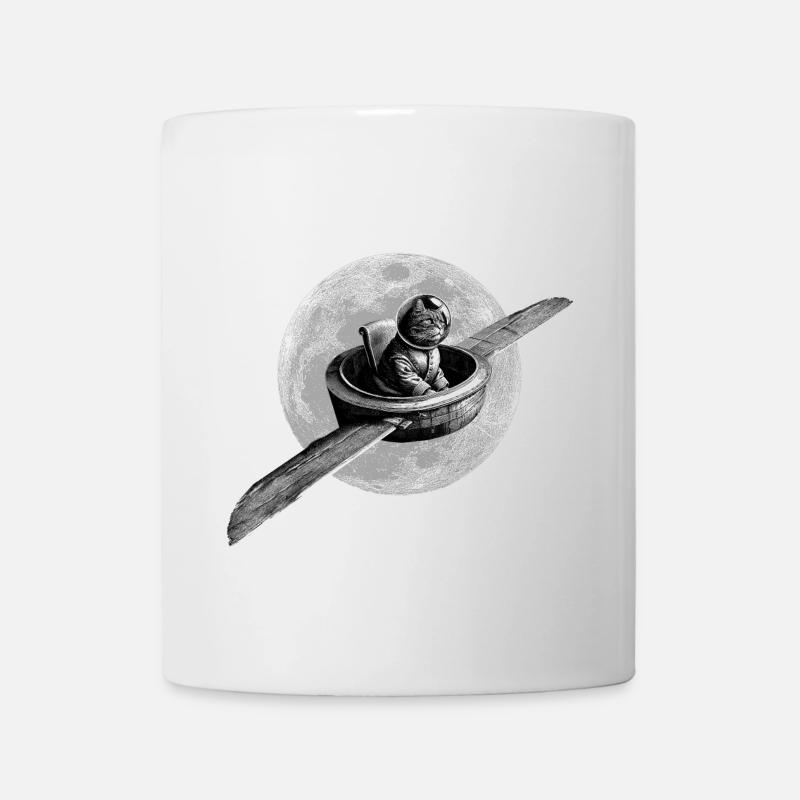 True Moon Love - Chat volant - Mug blanc - blanc