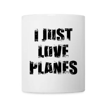 Flugzeug Enthusiast - Tasse - Weiß - Vorne