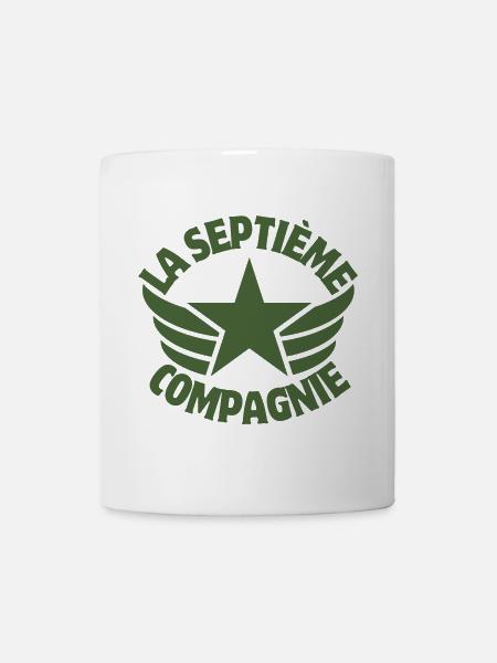 7. Kompanie, 7. Kompanie, Chaudard - Tasse - Weiß