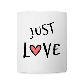 VALENTINE'S DAY. Bachelorette party. I LOVE YOU. I LOVE YOU. LOVE - Mug - white - Front