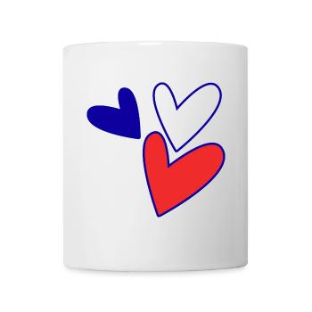 PAAR. ICH HABE GERADE GEHEIRATET. Junggesellinnenabschied. VALENTINSTAG. MARIES - Tasse - Weiß - Vorne