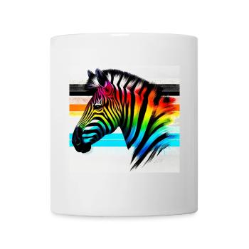 Zèbre - Mug blanc - blanc - Devant