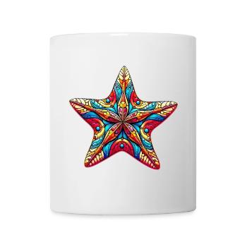 Seestern - Tasse - Weiß - Vorne