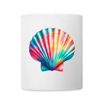 Jakobsmuschel-Schale - Tasse - Weiß - Vorne