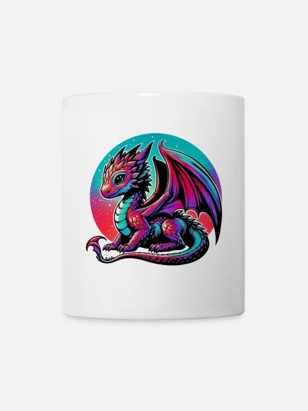 Dragon - Mug blanc - blanc