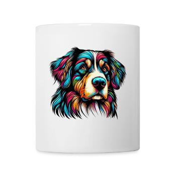 Berner Schweizer Sennenhund Grosser Schäferhund - Tasse - Weiß - Vorne