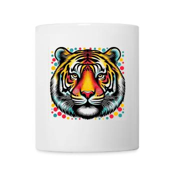 Tiger Pop Art - Mug - white - Front