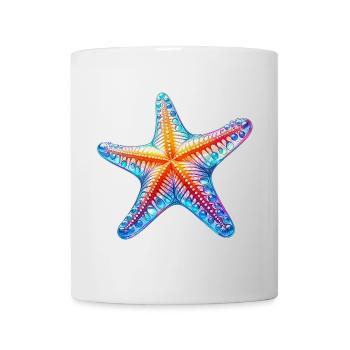 Seestern - Tasse - Weiß - Vorne
