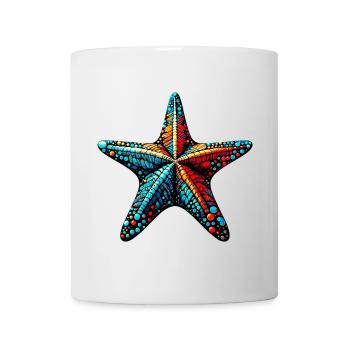 Étoile de mer - Mug blanc - blanc - Devant