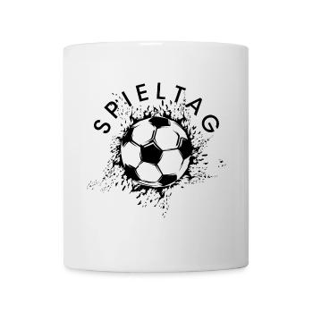 Gameday League Football Player Team Fans icon - Mug - white - Front