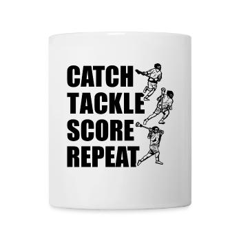 Catch, tackle, points, repeat - Mug - white - Front