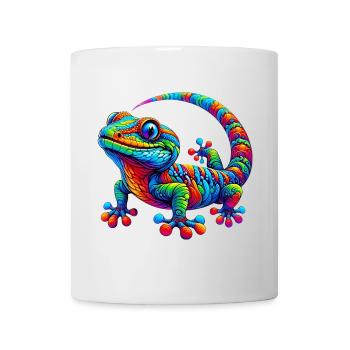 Gecko - Mug blanc - blanc - Devant