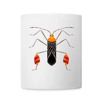 Anisoscelis alipes leaf-footed bug exotic insect - Mug - white - Front