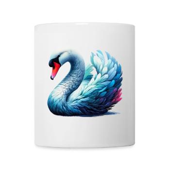 Cygne - Mug blanc - blanc - Devant