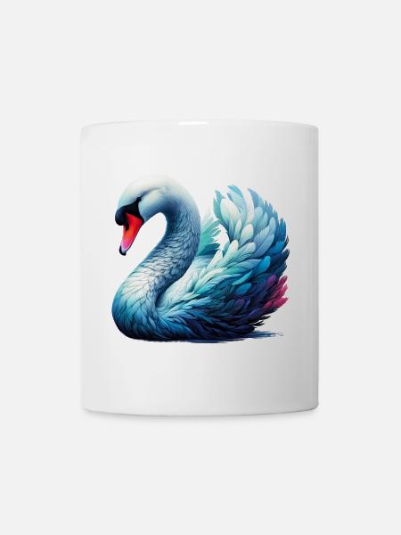Schwan - Tasse - Weiß