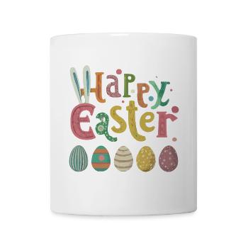 Colorful Easter egg with cheerful details - Mug - white - Front
