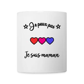 MAMAN - Mug blanc - blanc - Devant
