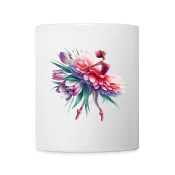Ballet dancer with tutu - Mug - white - Front