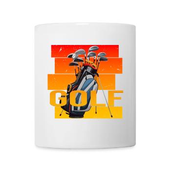 Golfsport - Tasse - Weiß - Vorne