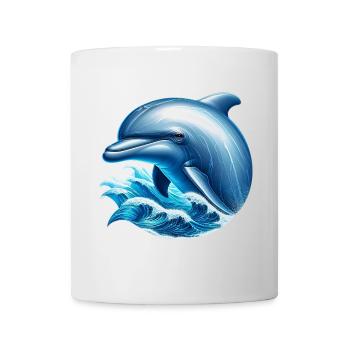 Delfin - Tasse - Weiß - Vorne