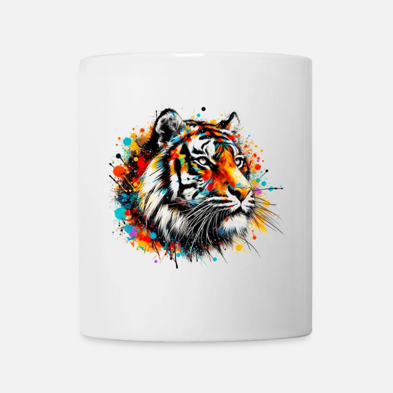 Tiger - Tasse - Weiß