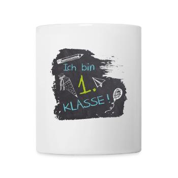 I'm 1st Grade | Blackboard Chalk - Blue Green - Mug - white - Front