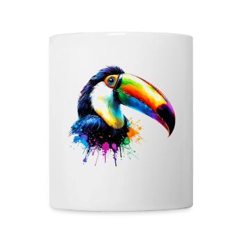 Tukan - Tasse - Weiß - Vorne