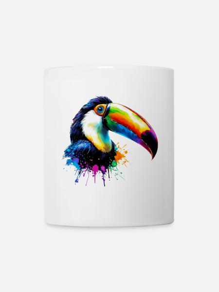 Tukan - Tasse - Weiß
