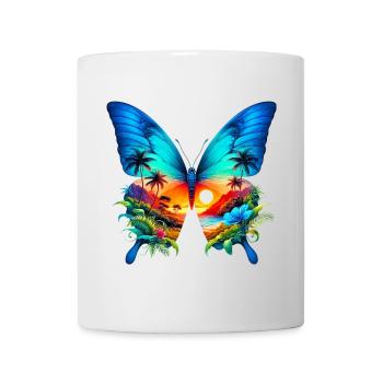 Butterfly - Mug - white - Front