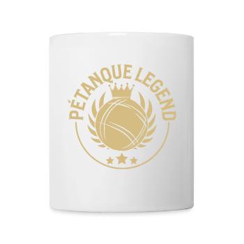 Boule balls for boules boules set and petanque - Mug - white - Front