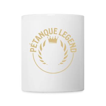 Boule balls for boules boules set and petanque - Mug - white - Front
