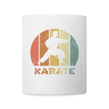 Vintage Kampfsport - Tasse - Weiß - Vorne