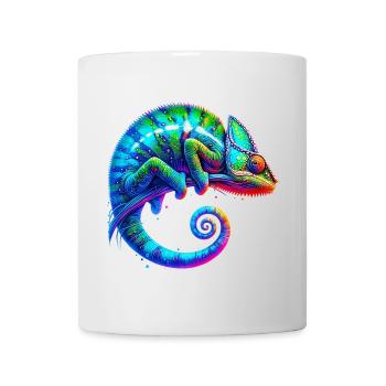 Chamäleon - Tasse - Weiß - Vorne