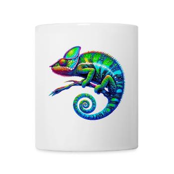 Chamäleon - Tasse - Weiß - Vorne