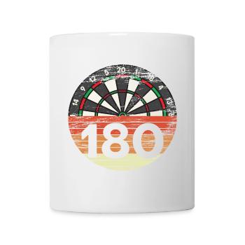 Vintage Dartboard - Mug - white - Front