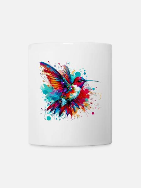 Kolibri - Tasse - Weiß