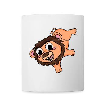 Petit Lion - Mug blanc - blanc - Devant