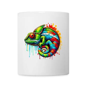 Chamäleon - Tasse - Weiß - Vorne
