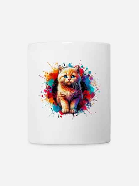 Cat - Mug - white