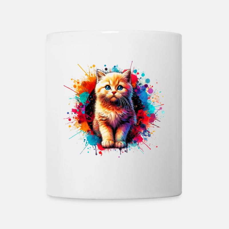 Cat - Mug - white