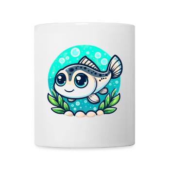 Salmoni - Mug blanc - blanc - Devant
