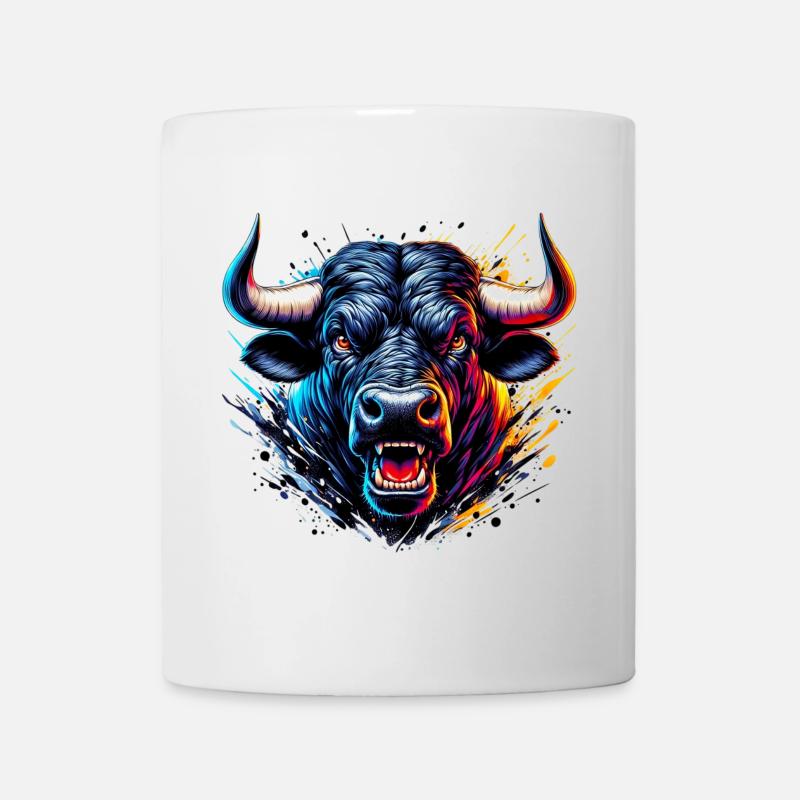 Bull - Mug - white