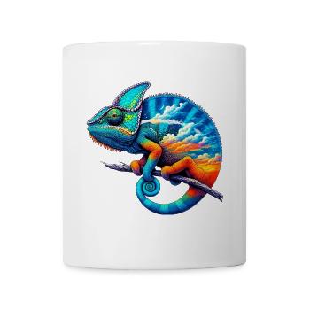 Chamäleon - Tasse - Weiß - Vorne