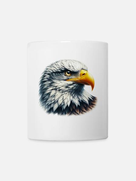 Adler - Tasse - Weiß