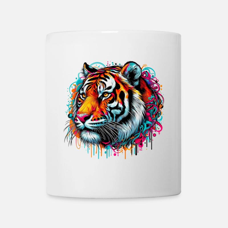 Tiger - Tasse - Weiß