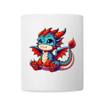 Dragon - Mug blanc - blanc - Devant