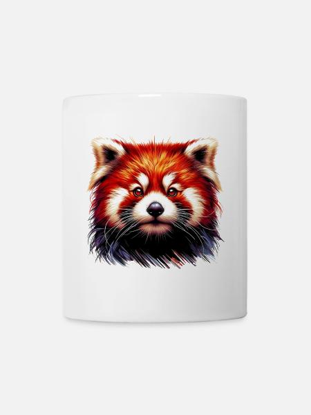 Kleiner Panda - Tasse - Weiß